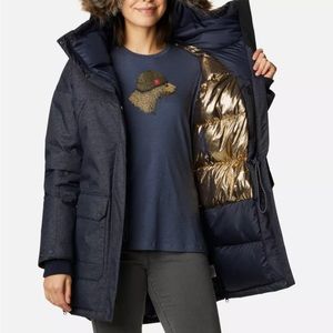 Columbia Mount Si Down Insulated Winter Parka Jacket Coat XL